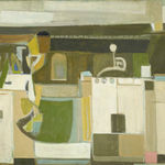 Janice Biala, Nature Morte Rose, Rouge et Noire, 1977