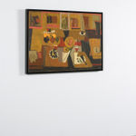 Janice Biala, Nature Morte Rose, Rouge et Noire, 1977