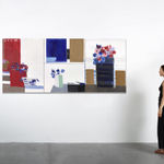 Janice Biala, Nature Morte Rose, Rouge et Noire, 1977