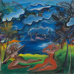 Lucia Wilcox, Enroute to Sarasota, 1947