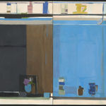 Janice Biala, Nature Morte Rose, Rouge et Noire, 1977