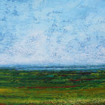 Patrick Grieve, View across to Moriarty late Spring sunshine, 2019