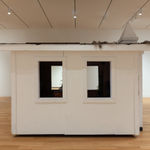 Jammie Holmes, A Self Portrait of an Artist on a Narrow Street, 2019