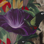 Jammie Holmes, A Self Portrait of an Artist on a Narrow Street, 2019