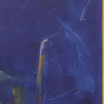 Kwamé Azure Gomez, Back water Blue New moon (after Dianne), 2025