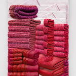Gina Beavers, Charlton Home ribbed towels, 2024
