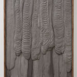 Heather Cook, Shadow Weave Black(13) and White(14) 8/4 Cotton 15 EPI and Painted Warp #1, 2014