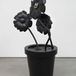 Jammie Holmes, A Self Portrait of an Artist on a Narrow Street, 2019