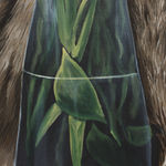 Jammie Holmes, A Self Portrait of an Artist on a Narrow Street, 2019