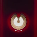 Donald Moffett, Lot 092820 (high vortex, white), 2020