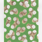 Donald Moffett, Lot 072416 (radiant blue), 2016