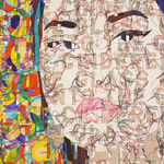 Ghada Amer, Sindy In Pink-RFGA, 2015