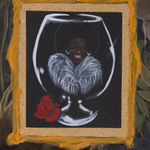 Jammie Holmes, A Self Portrait of an Artist on a Narrow Street, 2019