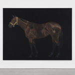 Jammie Holmes, A Self Portrait of an Artist on a Narrow Street, 2019