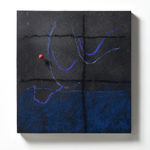 Donald Moffett, Lot 011018 (the strategic spore), 2018