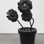 Jammie Holmes, A Self Portrait of an Artist on a Narrow Street, 2019