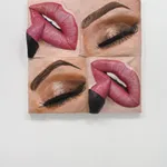 Gina Beavers, Make-Up Addicts, 2018