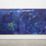 Kwamé Azure Gomez, Back water Blue New moon (after Dianne), 2025