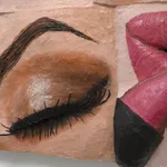 Gina Beavers, Make-Up Addicts, 2018