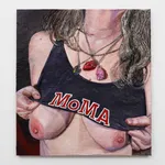 Gina Beavers, Sturtevant's Jasper Johns Lips, 2022