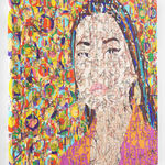 Ghada Amer, Sindy In Pink-RFGA, 2015