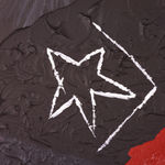 Jammie Holmes, A Self Portrait of an Artist on a Narrow Street, 2019