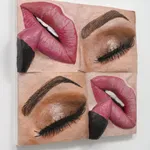 Gina Beavers, Make-Up Addicts, 2018