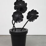 Jammie Holmes, A Self Portrait of an Artist on a Narrow Street, 2019