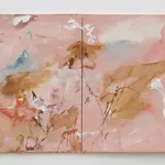 Kwamé Azure Gomez, Back water Blue New moon (after Dianne), 2025