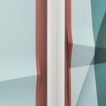 John Houck, Accumulator #11, 3 Colors #93C8DD, #213C6C, #C6C3CE, 2017