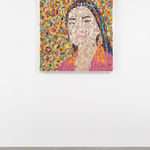 Ghada Amer, Sindy In Pink-RFGA, 2015