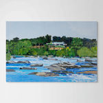 Mac Ball, A Wraith of Fog, Winter, James River, 2024