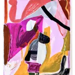 Sarah Boyts Yoder, Black and White Gesture 6, 2024