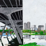 Mac Ball, A Wraith of Fog, Winter, James River, 2024