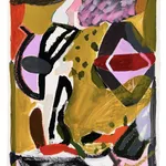 Sarah Boyts Yoder, Black and White Gesture 6, 2024