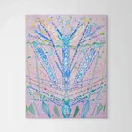 Ruby Palmer, Green and Silver Horizontal, 2016