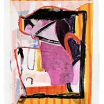 Sarah Boyts Yoder, Black and White Gesture 6, 2024