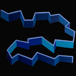 V M Fisk, Papercut Study #6, 2022