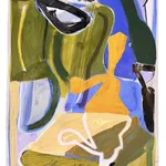 Sarah Boyts Yoder, Black and White Gesture 6, 2024