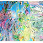 Lauren Moses, It sounded like rain (until it curved), 2024