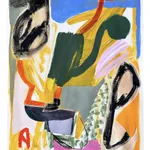 Sarah Boyts Yoder, Black and White Gesture 6, 2024