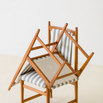 Celina Decorações, Solid Wood and Cane Chairs (8 units), 1960s