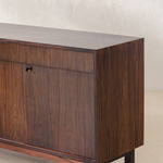 Celina Decorações, Solid Wood and Cane Chairs (8 units), 1960s