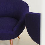 Unknown Artist, Wicker Magazine Rack, 1960s