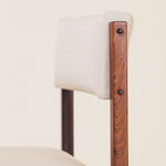 Celina Decorações, Solid Wood and Cane Chairs (8 units), 1960s