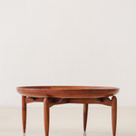 Giuseppe Scapinelli, Round Coffee Table, 1960s