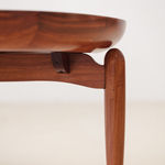 Giuseppe Scapinelli, Round Coffee Table, 1960s