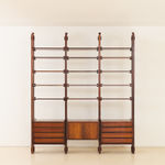 Celina Decorações, Solid Wood and Cane Chairs (8 units), 1960s