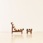 Móveis de Madeira Pailar, Slatted armchairs (2 units), 1950s