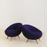 Unknown Artist, Wicker Magazine Rack, 1960s